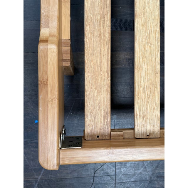 California King Size Greenington Currant Bamboo Platform Bed Frame For Sale - Image 9 of 12