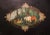 19th Century French Napoleon III Oval Tole Tray With Hand Painted Medallion For Sale In Dallas - Image 6 of 9