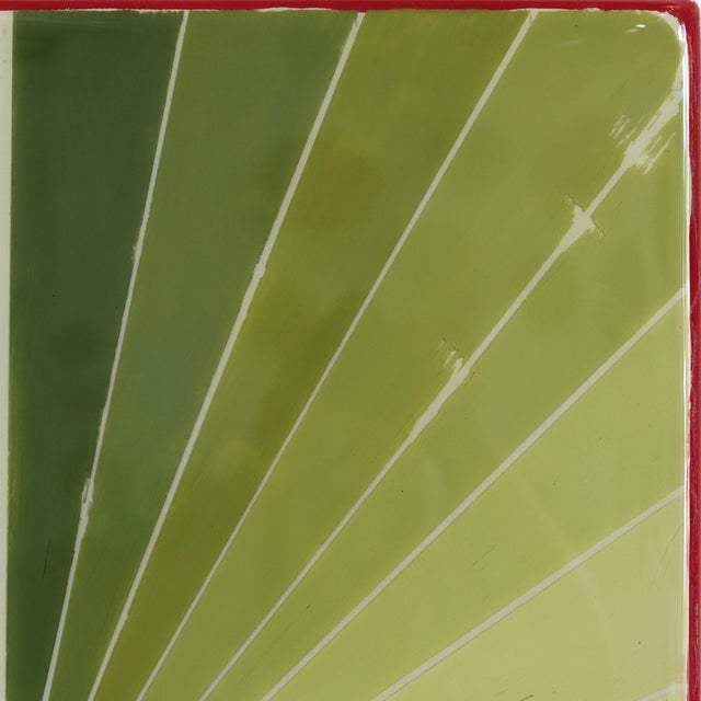 Wiggle Room 37 - Original Modern Minimalist Color Field Resin Mixed Media Wall Art For Sale - Image 4 of 9