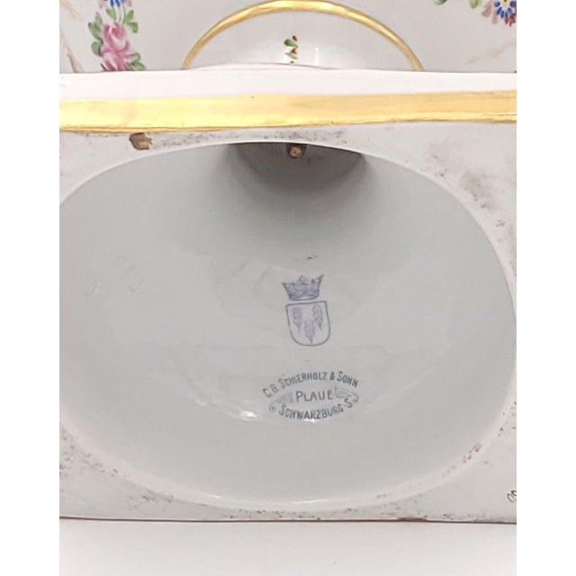 Vintage German Reticulated Footed Bowl, Circa 1920 For Sale In San Francisco - Image 6 of 8