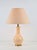 Gold Vintage Jar Table Lamp in Ceramic, 1980 For Sale - Image 8 of 11