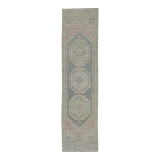 Turkish Oushak Rug 2'10" x 11' #19418 For Sale