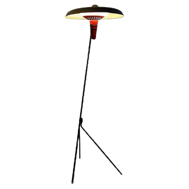 Mid-Century NX 38 Floor Lamp by Louis Kalff for Philips, 1957 For Sale