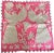 Bright Pink Mexico Otomi Hand Embroidered Pillow Covers With Tassels a Pair For Sale - Image 8 of 9