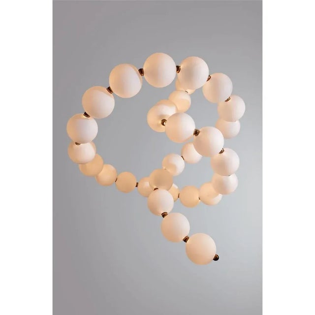 Not Yet Made - Made To Order Pearls Ceiling Lamp by Ludovic Clément for Armont For Sale - Image 5 of 7