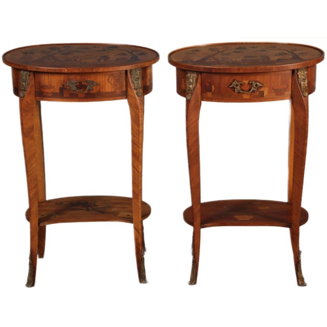 Age and Origin: This piece of furniture probably dates from around 1915 and is likely from France. Dimensions: Height...