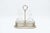 Cruet with Silver Structure and Wire Rack For Sale - Image 5 of 5