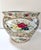 1970s Large Vintage Chinese Famille Rose Style Gilded Porcelain Fishbowl Planter For Sale - Image 5 of 12