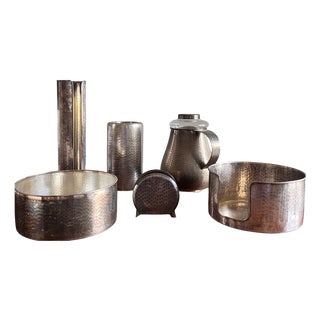 Vintage Table Accessories Set by Renzo Cassetti, 1960s For Sale