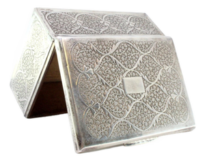 Silver Snuffbox with Reliefs