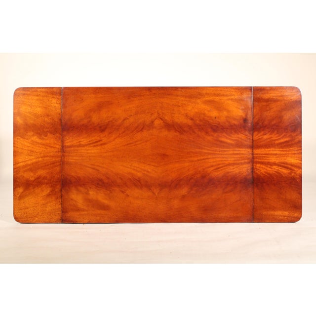 Russian Neo Classical Mahogany and Gilt Decorated Writing / Sofa Table For Sale In Los Angeles - Image 6 of 11