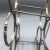 1980s 1980s Faux Bamboo Silverplated Wine Rack For Sale - Image 5 of 7