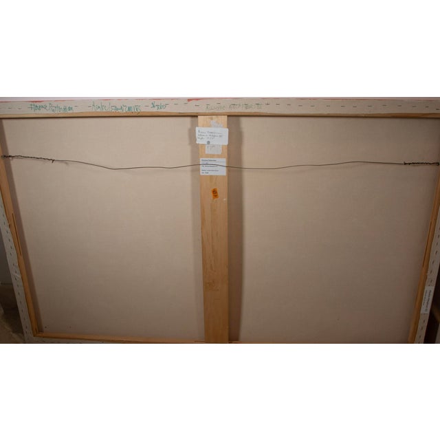 Textile Florence Putterman (1927 - 2021) - Acrylic & Sand on Canvas For Sale - Image 7 of 7