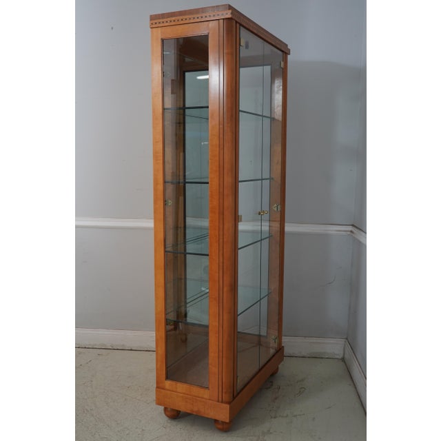 Age: Approx: 25 Years Old Details: Glass Adjustable Shelves Quality Construction Lighted Interior Mirrored Back...