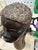 Vintage Nubian Bronze African Head Sculpture For Sale - Image 4 of 7