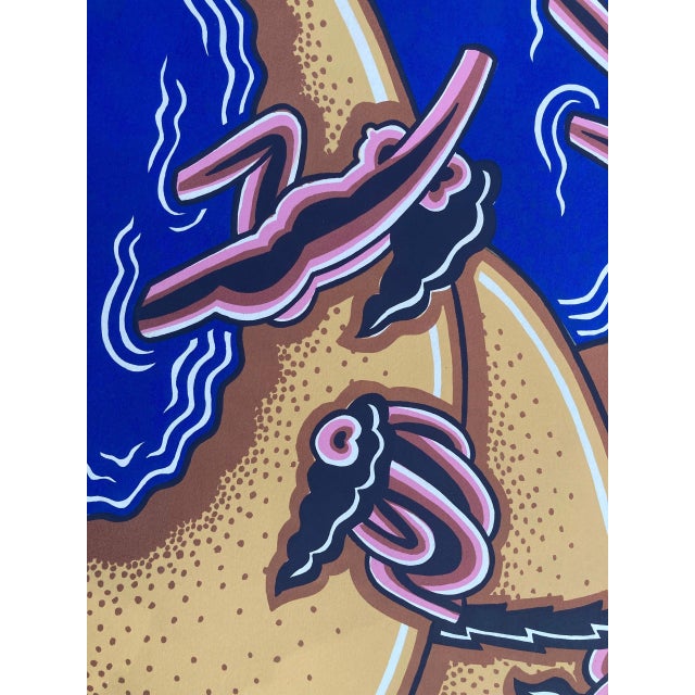 Number 2 in an edition of only 20 prints! Signed and numbered; Rives watermark. Unframed. Robert Gordy was an iconic New...