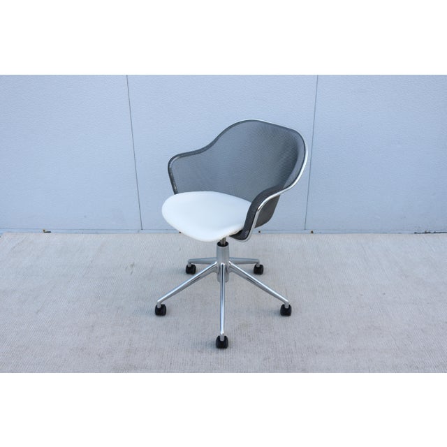 B&B Italia Italian Modern Antonio Citterio for B&b Italia Iuta White Swivel Desk Task Chair For Sale - Image 4 of 18