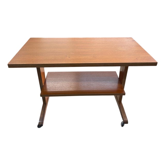 Brown TV Stand in Wood for Record Players, 1960s For Sale - Image 8 of 8