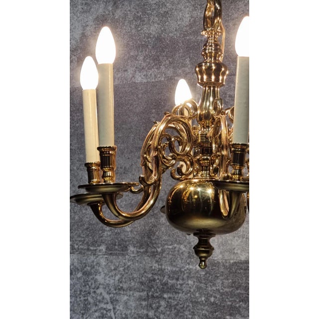 Vintage Rembrandt Chandelier, 1970s For Sale - Image 9 of 12