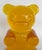 2020s Custom-Made Acrylic Teddy Bear Sculpture After WhisBe on Lucite Base For Sale - Image 5 of 11