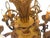 Antique Italian Baroque Style Ornate Figural Ormolu Brass Chandelier 12 Light For Sale - Image 10 of 13