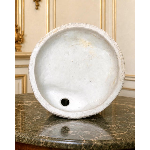 Off-white 19c Royal Worcester Victorian Off White Parian Flower Girl For Sale - Image 8 of 13