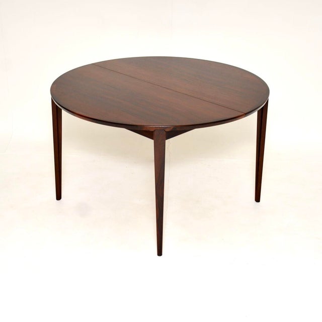 Danish Dining Table by Rosengren Hansen, 1960s For Sale - Image 4 of 14