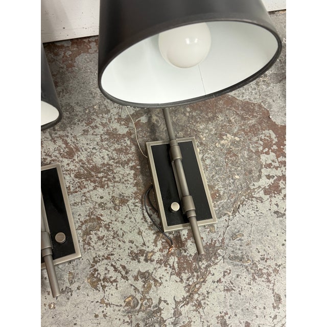 Black The Urban Electric Co. Audley Wall Sconces, Pair For Sale - Image 8 of 12