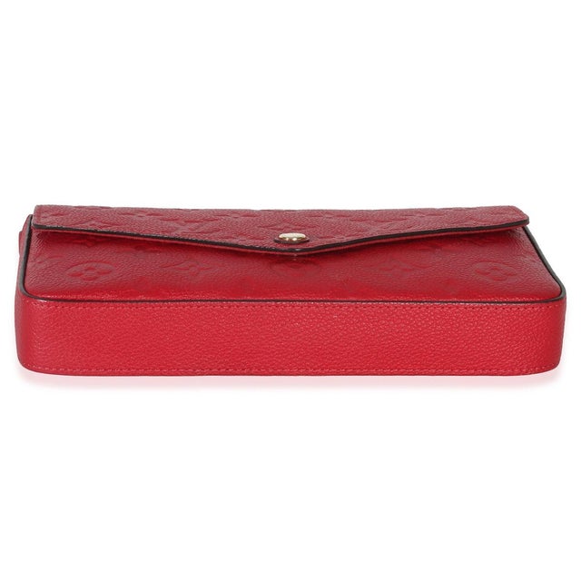 2010s Scarlet Monogram Empreinte Félicie Pochette For Sale - Image 5 of 9