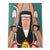 Contemporary Original b.d. Floyd Folk Art Painting “Biker Smoking Nun” For Sale