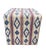 Elevate your home décor with the timeless charm of this vintage-inspired upholstered cube ottoman. Wrapped in a rich woven...