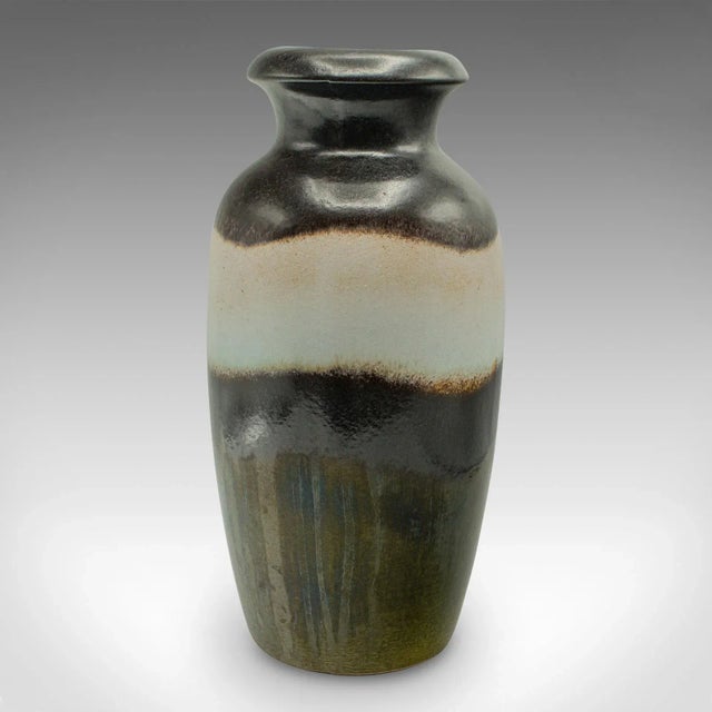 Mid-Century Modern 1960's Vintage Lava Flower Vase For Sale - Image 3 of 9