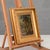 Wood Miniature Landscape Oil Painting on Wood, 19th Century For Sale - Image 7 of 10