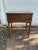 Antique Victorian Style Burled Wood Spool Table For Sale - Image 11 of 14