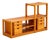 1970s Hi-Fi Record Shelf in Solid Teak For Sale
