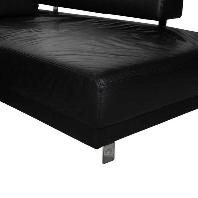 Face Corner Sofa in Black by Ewald Schillig For Sale - Image 6 of 15