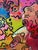 Original Abstract Painting Serg Graff "Wild Creatures" Surreal Fantasy Art, Coa For Sale - Image 4 of 10