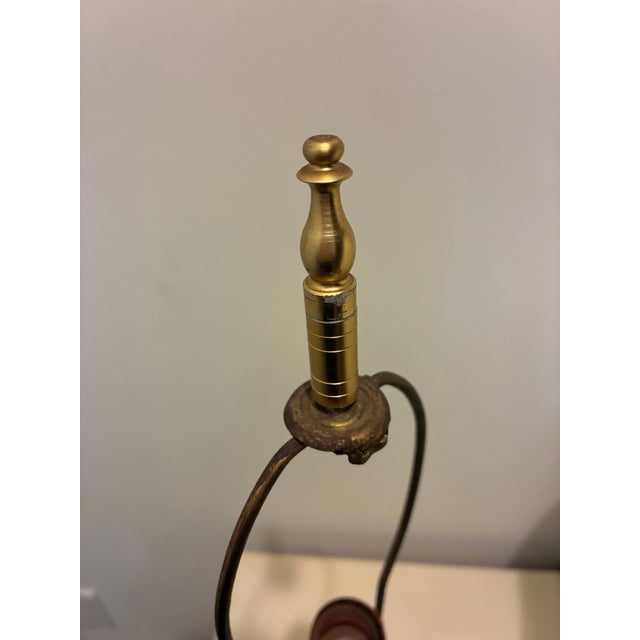 Early 20th Century Floral Pattern Porcelain Table Lamps For Sale - Image 4 of 15