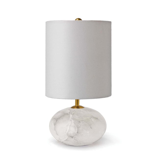 White Regina Andrew Alabaster Mini Orb Lamp For Sale - Image 8 of 8