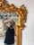 Vintage Hollywood Regency-Style Carved Wood Gold Wall Mirror/ For Sale - Image 9 of 12
