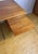 Brown Mid-Century Danish Teak Desk, 1960s For Sale - Image 8 of 14
