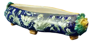 20th Century Neo-Renaissance Ceramic Vase by the Molaroni Pesaro Factory, Italy, 1890s