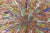 Vintage Murano Latticino Ribbons Large Glass Bowl by Fratelli Toso, Italy, 1960's For Sale - Image 10 of 11
