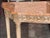 Wood Mid 20th Century Italian Louis XVI Style Console With Rouge Marble Top For Sale - Image 7 of 13