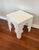 Modern White Webb Donghia Akbar Table From Clearly Classic Collection Acrylic Lucite White Table For Sale - Image 3 of 9