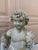 Late 20th Century Late 20th Century Neoclassical Cast Stone Putto With Grapes Garden Statue For Sale - Image 5 of 11