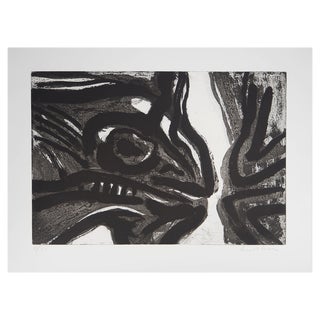 Bengt Lindstrom, Reptilian Character, Original Engraving For Sale