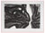 Bengt Lindstrom, Reptilian Character, Original Engraving For Sale