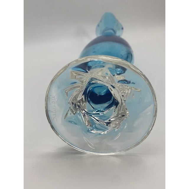 Postmodern Italian Vasi Del Mare Series Vase by Anna Gili for Salviati, 1992 For Sale - Image 3 of 9