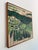 This is a sweet little midcentury landscape painting of the Austrian countryside on canvas board in its original studio...